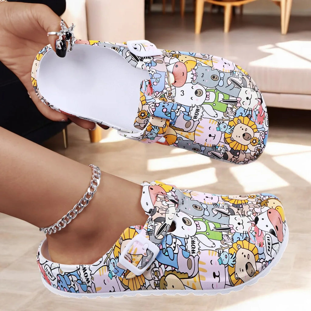 Pantuflas Laborales Hortensia