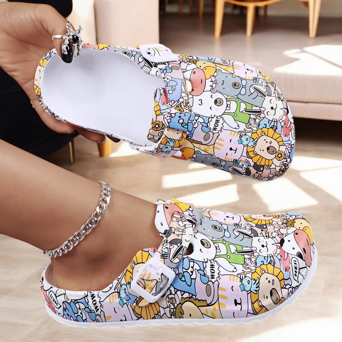 Pantuflas Laborales Hortensia