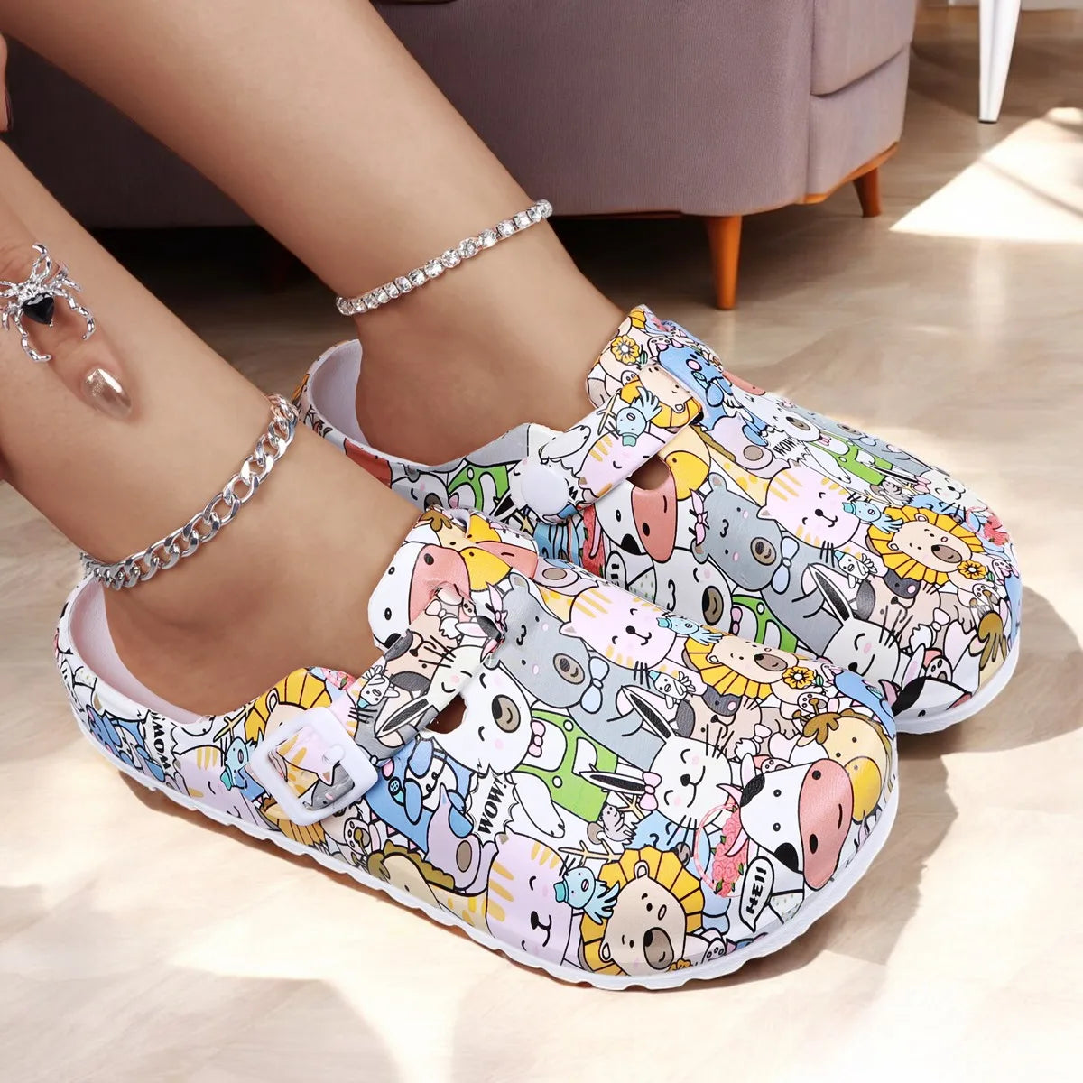 Pantuflas Laborales Hortensia