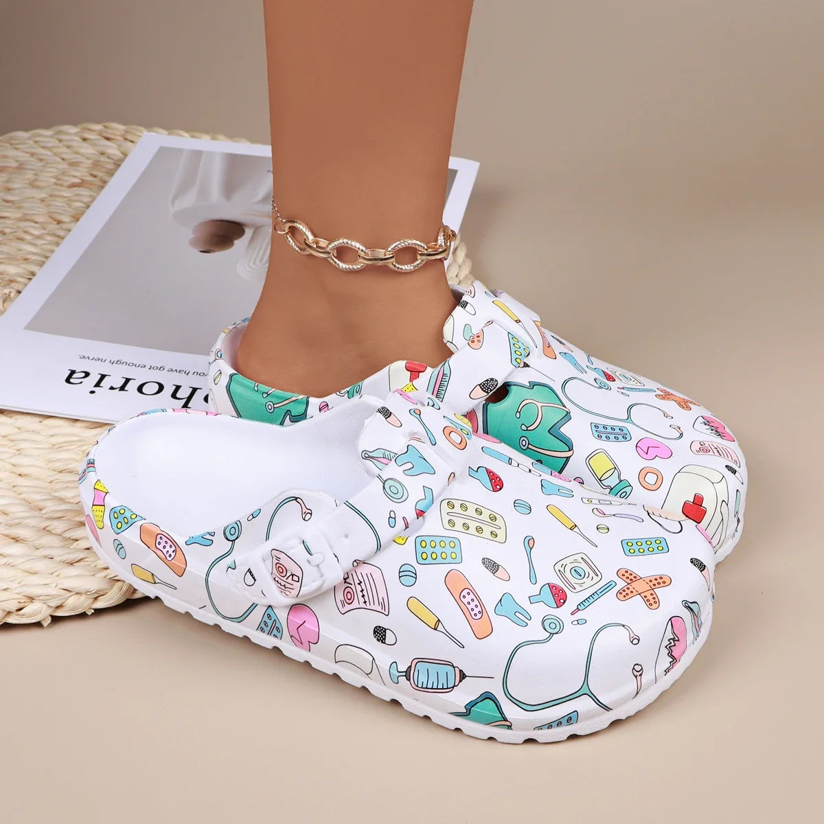 Zuecos Profesionales Camelia